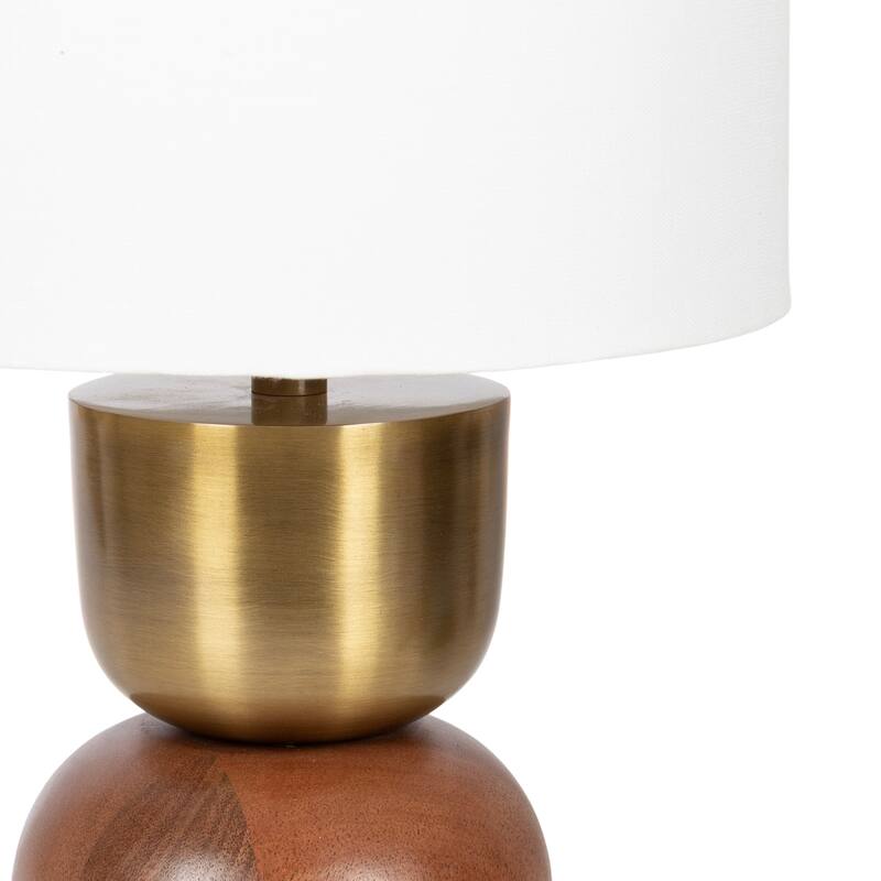 Kate and Laurel Marley Table Lamp - 8x8x17