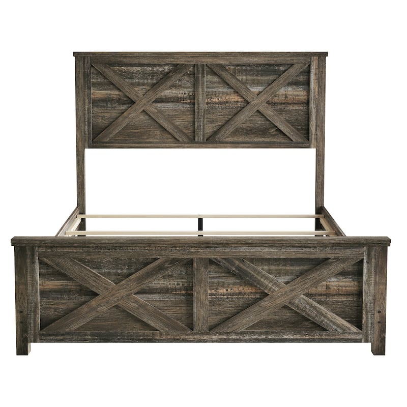 Clayfell Charboneau Panel Bed