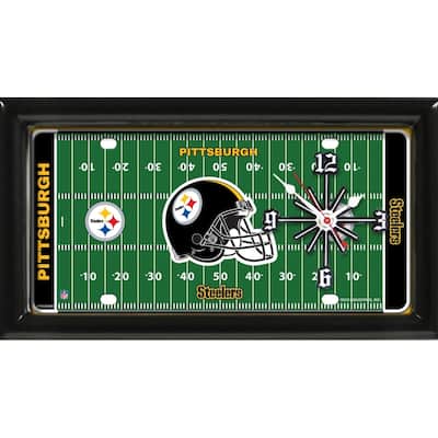 Pittsburgh Steelers Field Clock