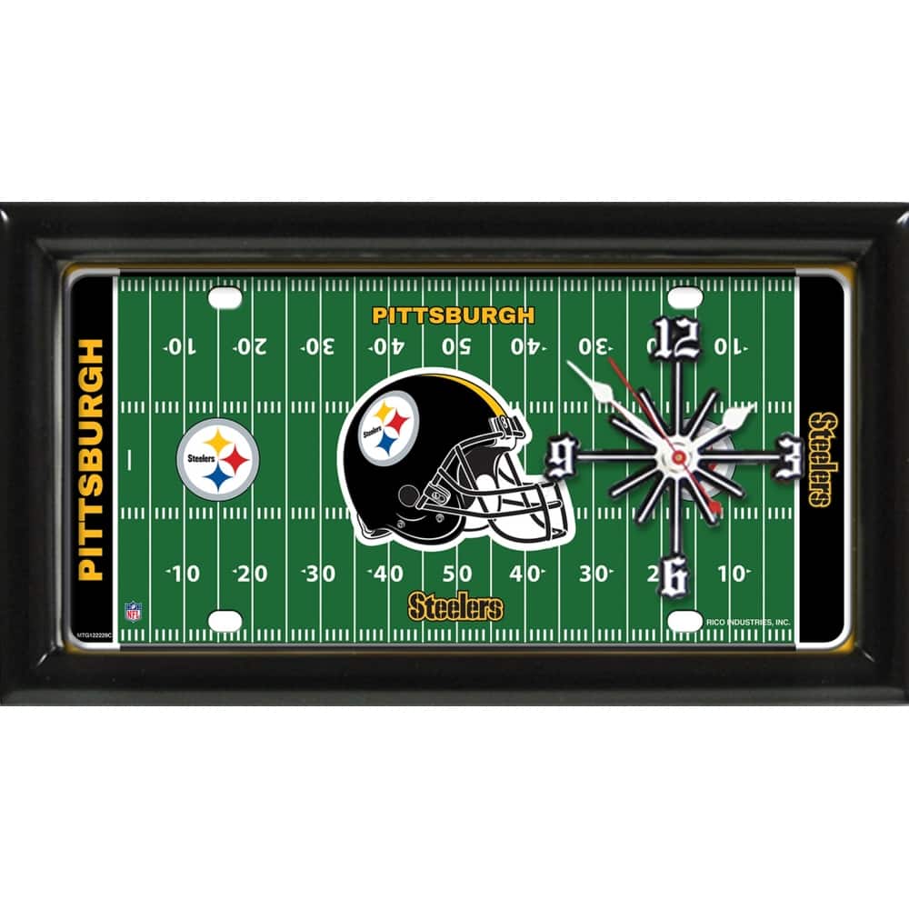 Pittsburgh Steelers Field Clock