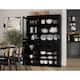Option Black - Clear Glass-Solid