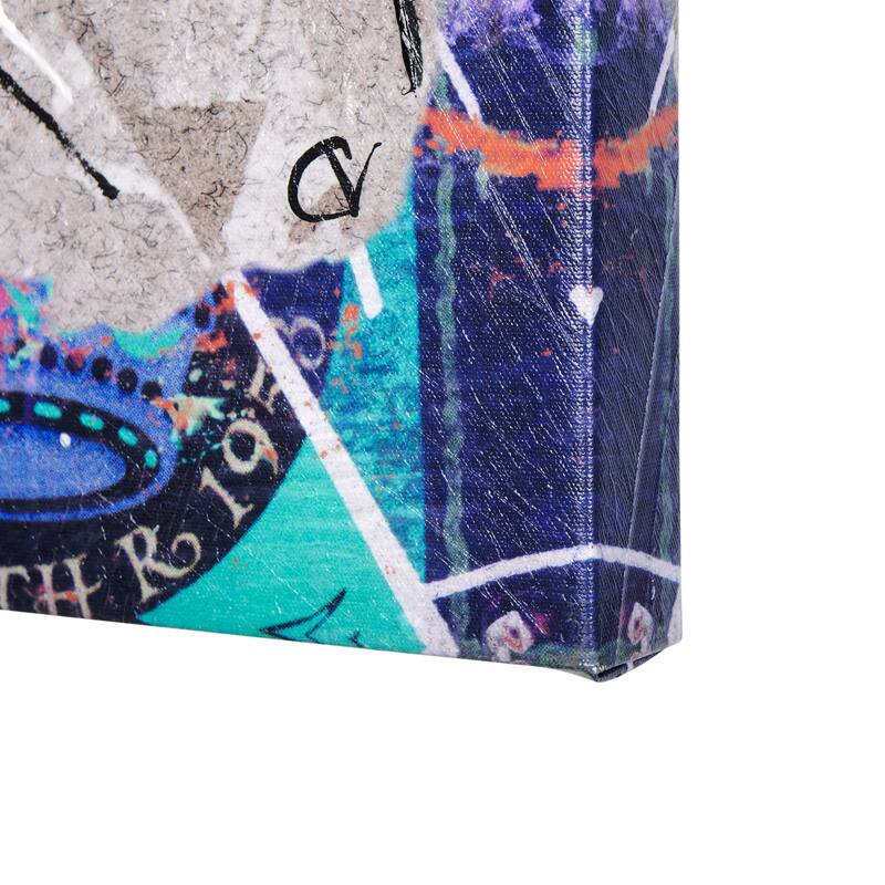 Graffiti Sculpture III (45 x 60) Canvas Art Print