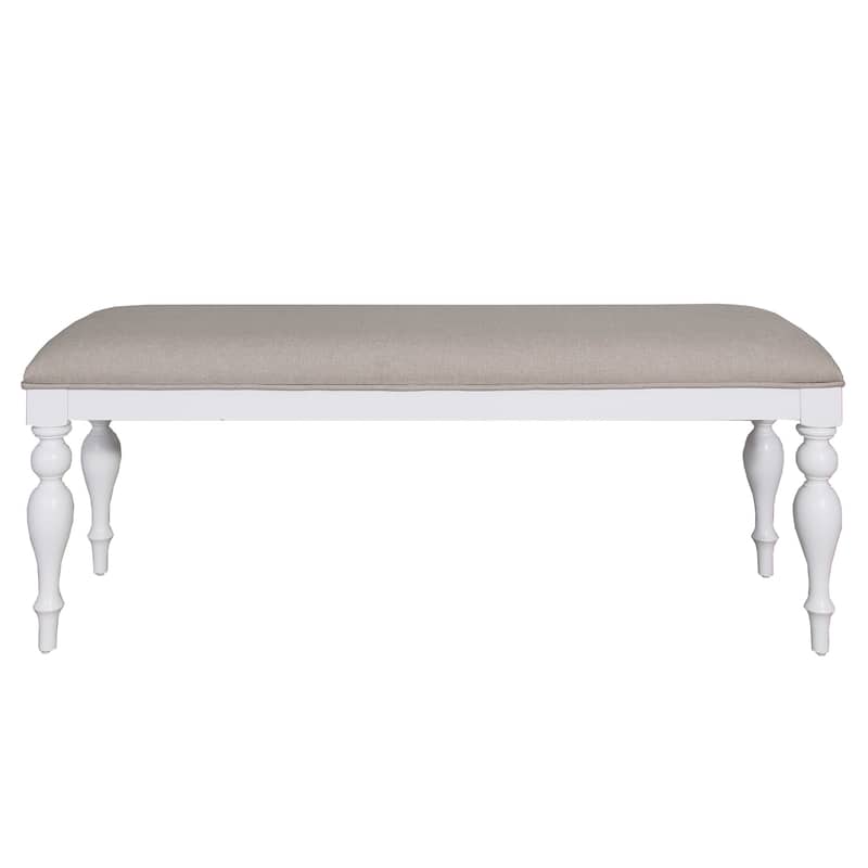 Summer House Oyster White 6 Piece Rectangular Table Set
