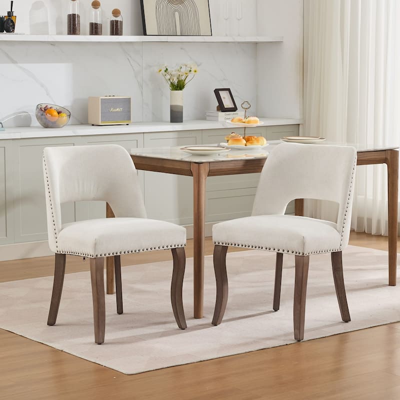 Modern Farmhouse Dinner Chair,Set of 2