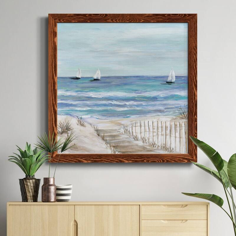 Gulf Shores III-Premium Framed Canvas - Ready to Hang