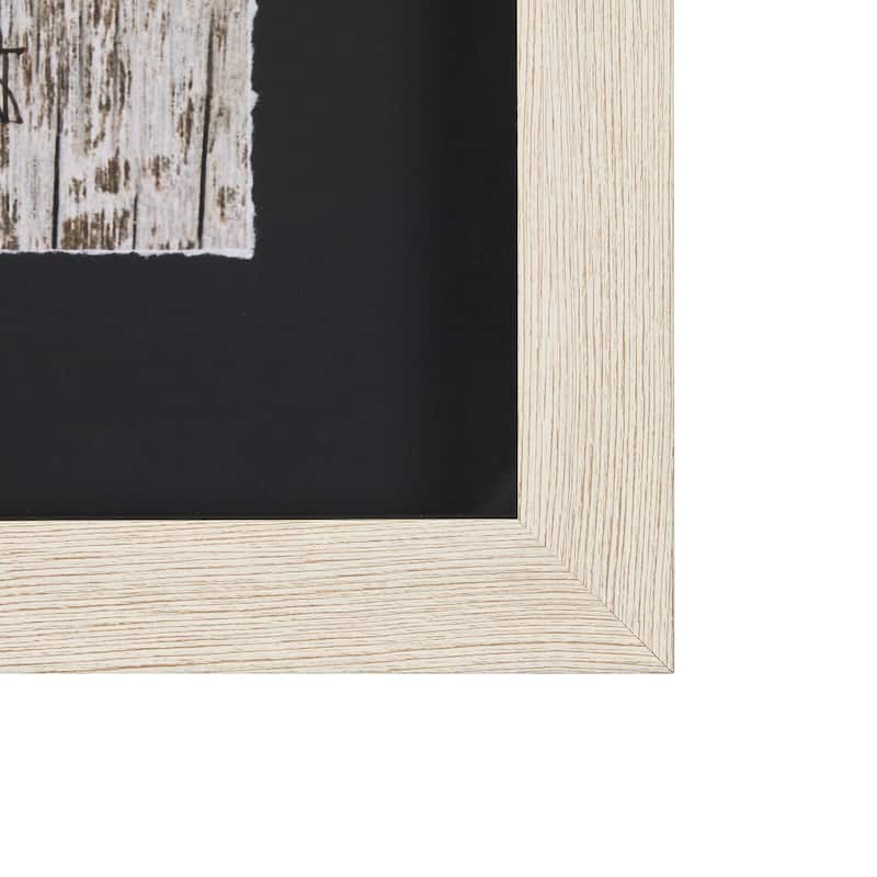 Wood Grain Fish I Framed Art Print