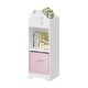 preview thumbnail 4 of 15, 2-Tier Kids Bookcase Organizer with Collapsible Fabric Drawers