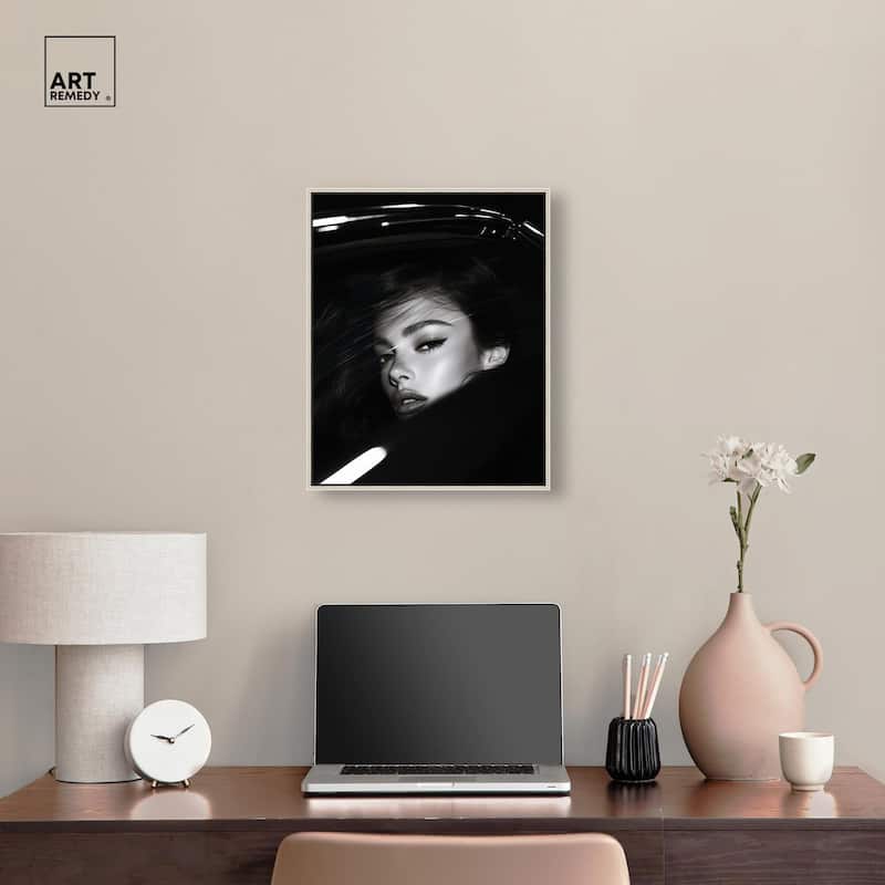 Depth of Her Eyes Canvas by Art Remedy