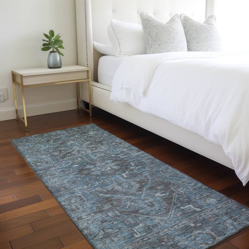Lasi Oriental Weather Resistant Classic Elegance Outdoor Rug