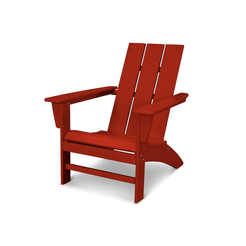 POLYWOOD Modern Outdoor Adirondack Chair