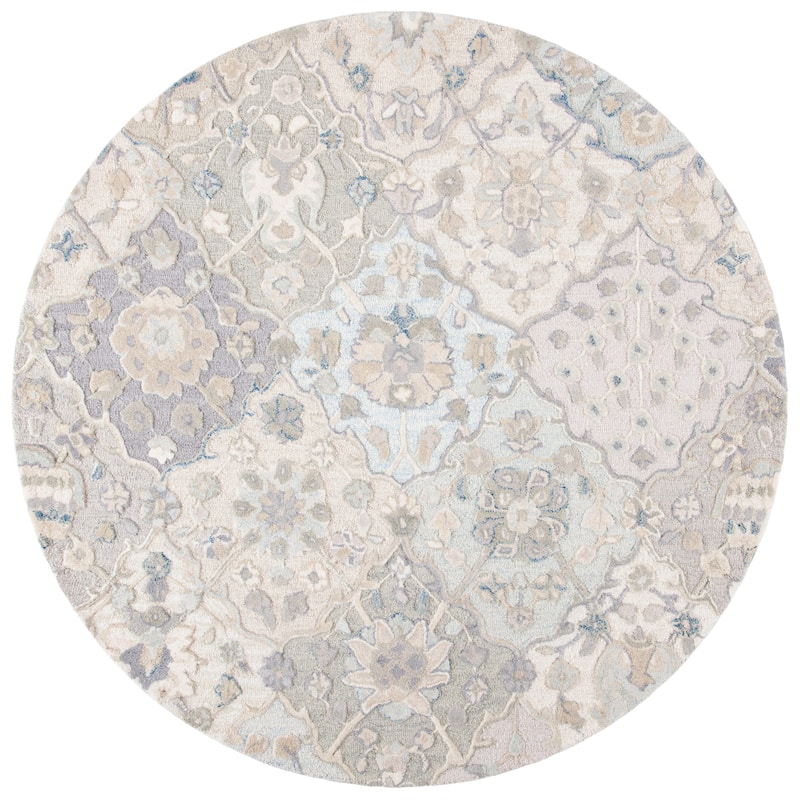 SAFAVIEH Handmade Glamour Noella Floral Wool Rug
