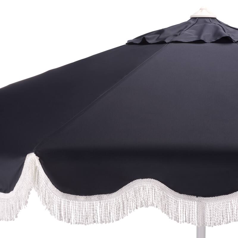 SAFAVIEH Outdoor Living Torsa 9ft Crank Umbrella