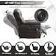 Super Soft Microsuede Power Lift Recliner Sofa with Massage Chair