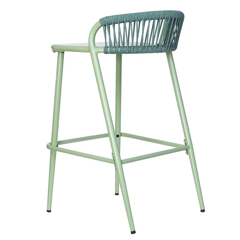 Christopher Knight Home - Samantha Outdoor Aluminum Barstools (Set of 4)