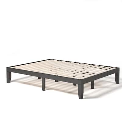 Queen Size 14" Wooden Bed Mattress Frame