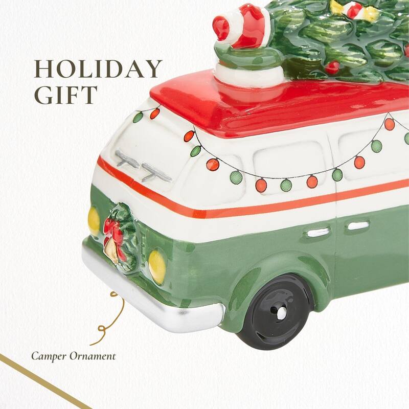 Spode Camper Bus Ornament