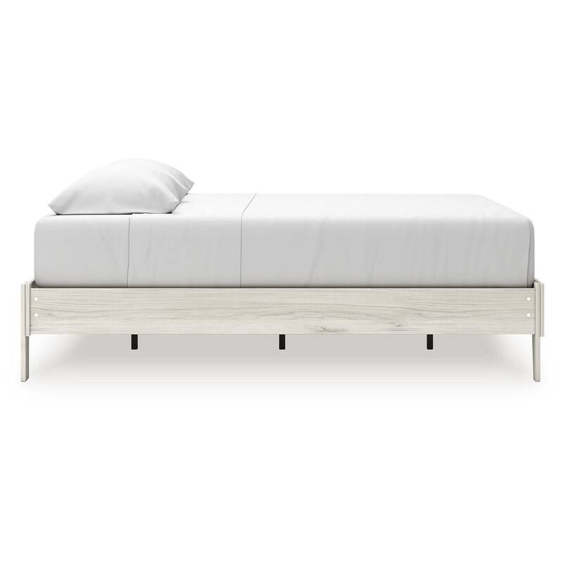 Signature Design by Ashley Socalle White King Platform Bed
