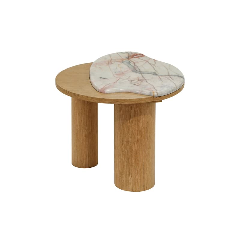 Cascade Marble End Table