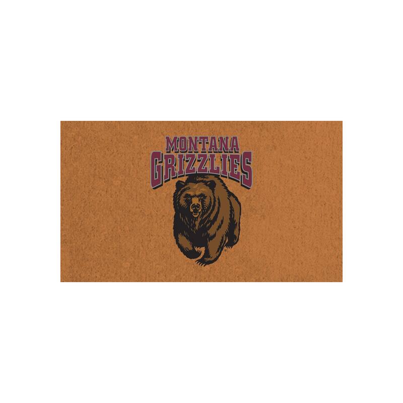 University of Montana Full Color Indoor/Outdoor Coir Mat - 28" x 16"