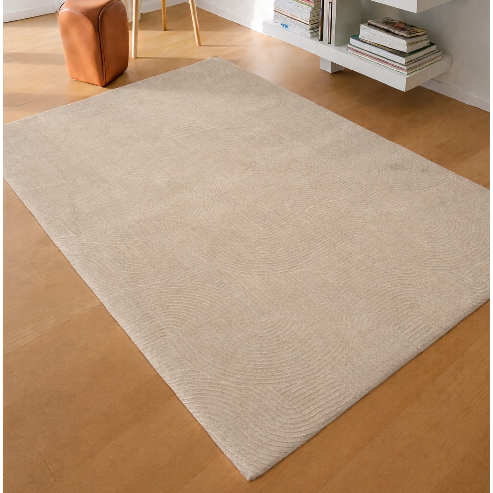 ECARPETGALLERY Elion Modern Machine Washable Area Rug