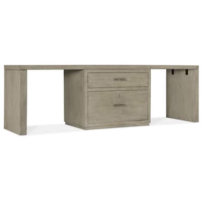 Hooker Furniture 6150-10926 96" Wood Veneer 2 Drawer Writing Desk