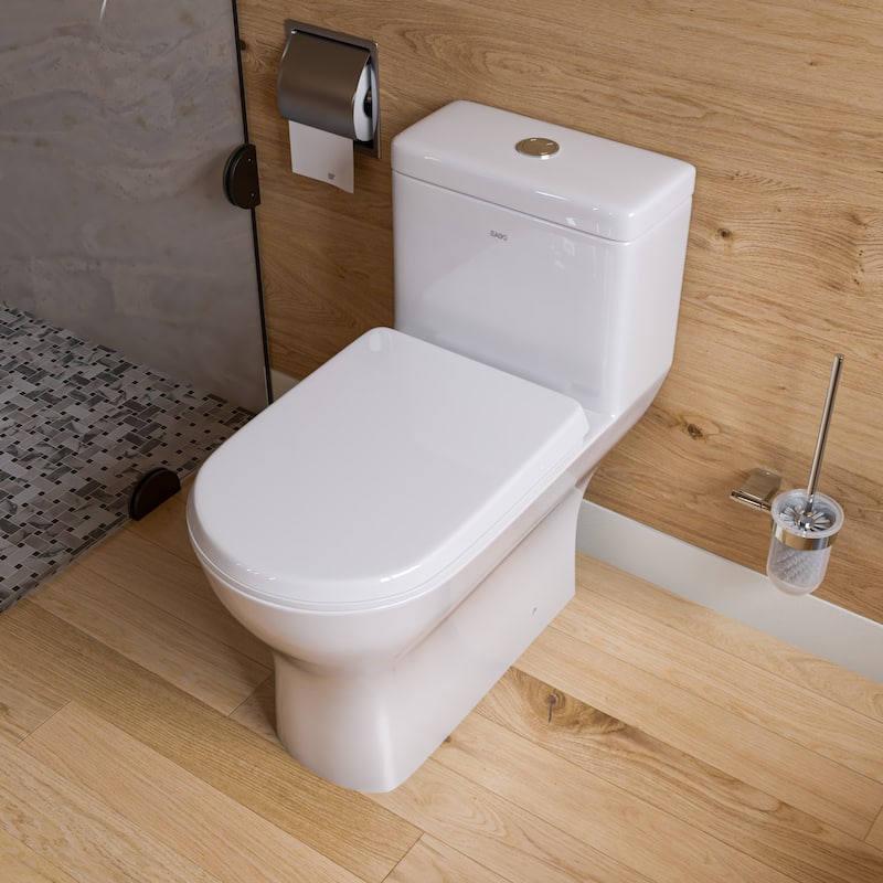 ABTP77-BSS Brushed Stainless Steel Recessed Toilet Paper Holder with Cover - Grey
