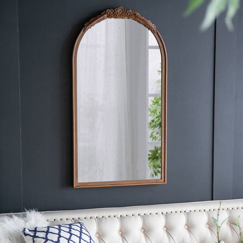 23" x 42" Hand Carved Antique Mirror Frame