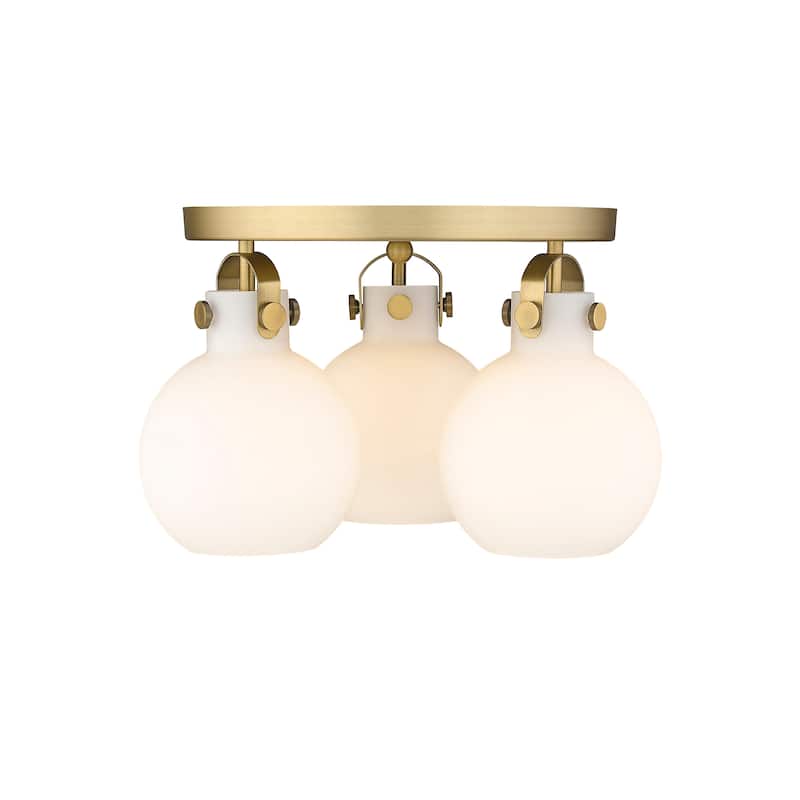 Innovations Lighting Newton Sphere - 3 Light 7" Flush Mount