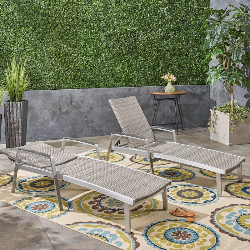 Oxton Chaise Lounge - Grey