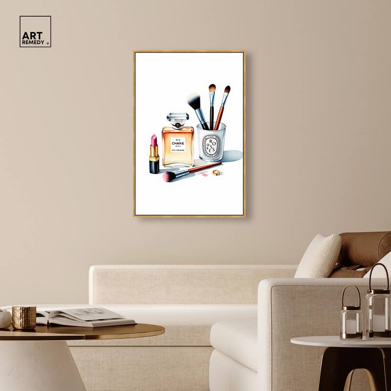 Bottle Beauty Canvas by Art Remedy