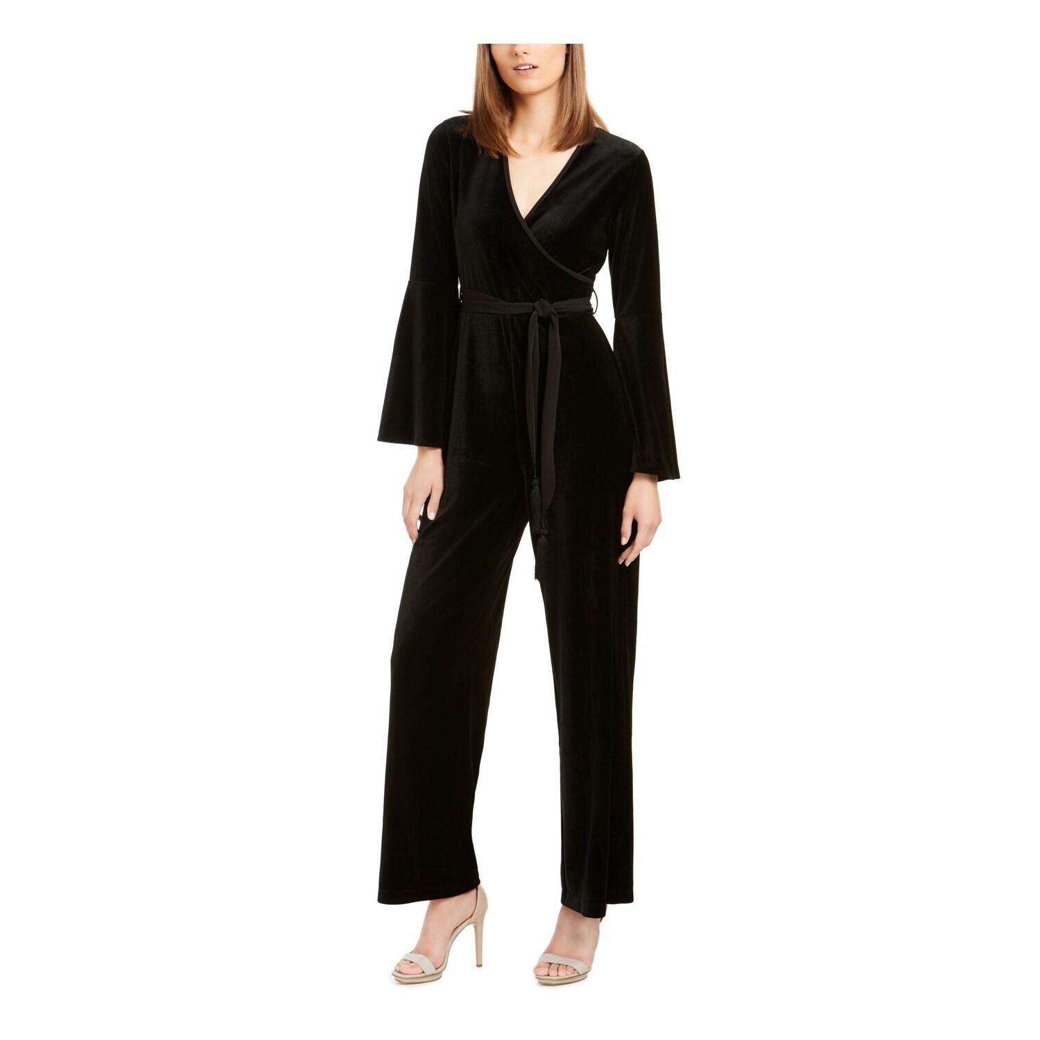 long sleeve evening jumpsuit