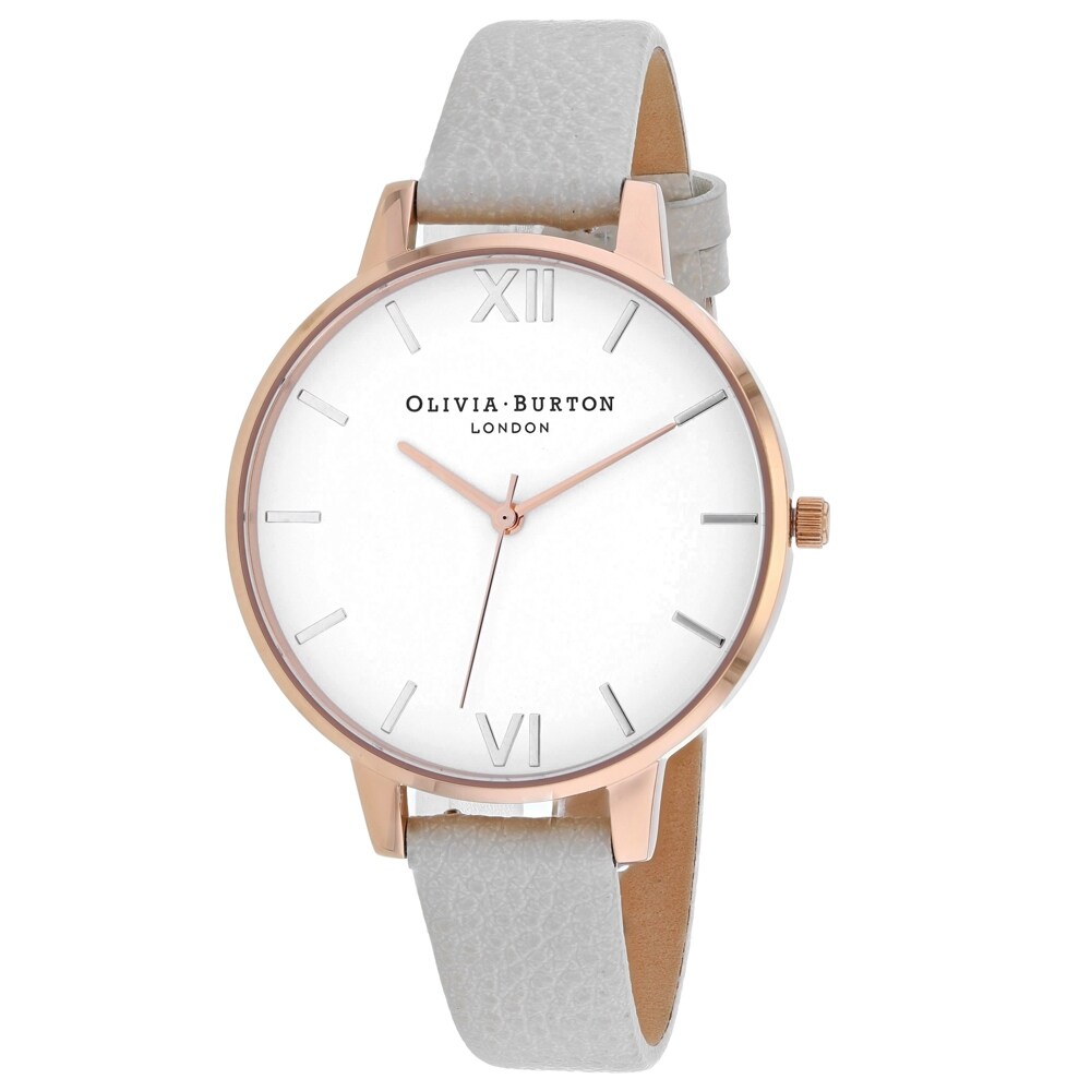 Shop Olivia Burton Women S Classic White Dial Watch Ob16bdw11 Overstock 28807005
