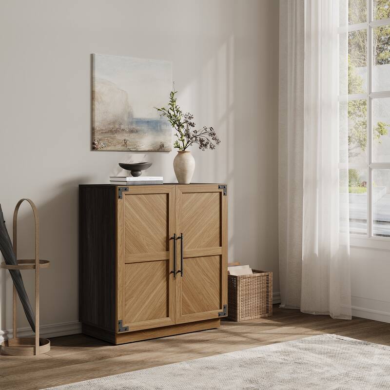 2 Doors Vintage Magician Storage Cabinet