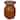 Koolscapes 50 Gallon Rain Barrel, Sandstone-Look Rainwater Urn, Brown