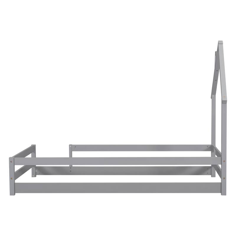 WW Twin Size Wood bed