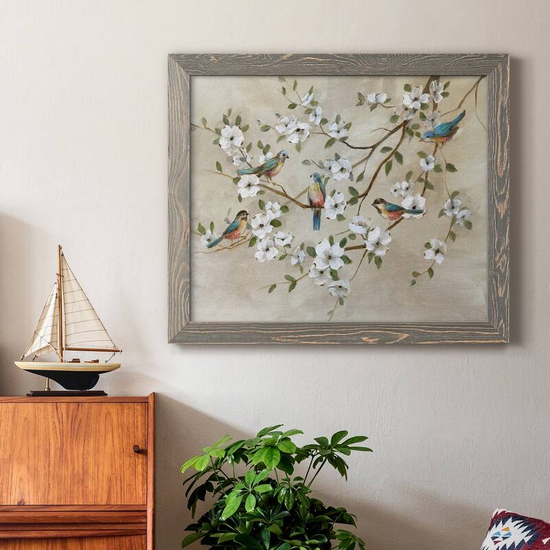 Birds of a Feather-Premium Framed Canvas - Ready to Hang