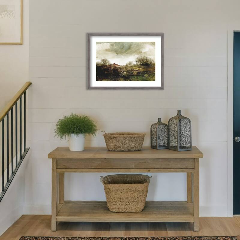 Hound Tor by Dan Hobday Wood Framed Wall Art Print