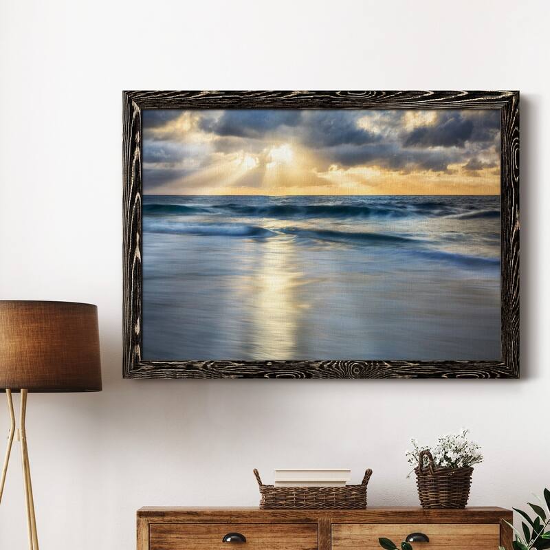 Cloudscape Shore-Premium Framed Canvas - Ready to Hang