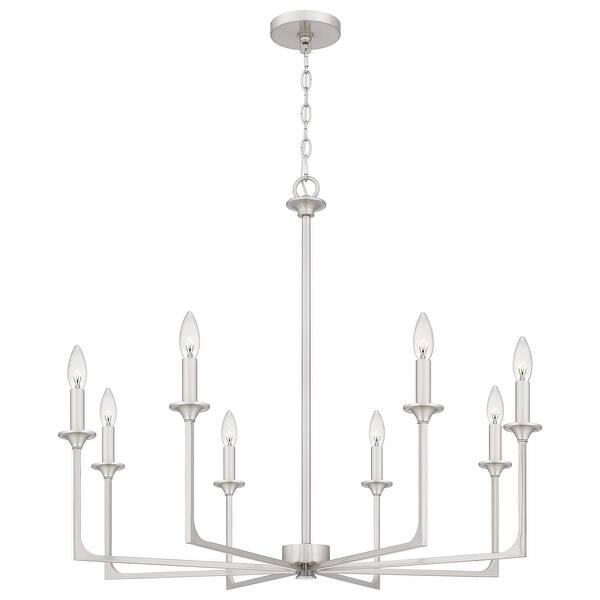 slide 2 of 7, Prescott Eight Light Chandelier