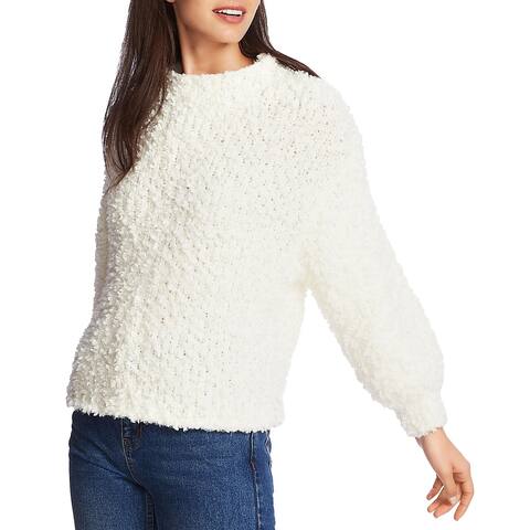 1.State Womens Pullover Sweater Textured Knit