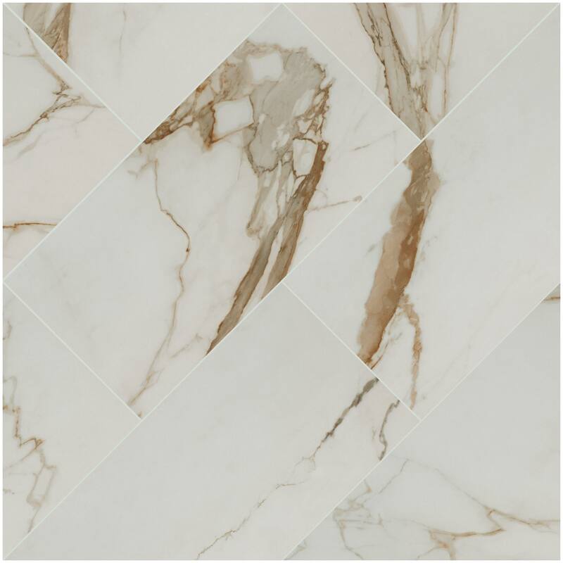 Ackland AKNPTPAL12X24P-CA Palazza - 12" x 24" Porcelain Solid Floor