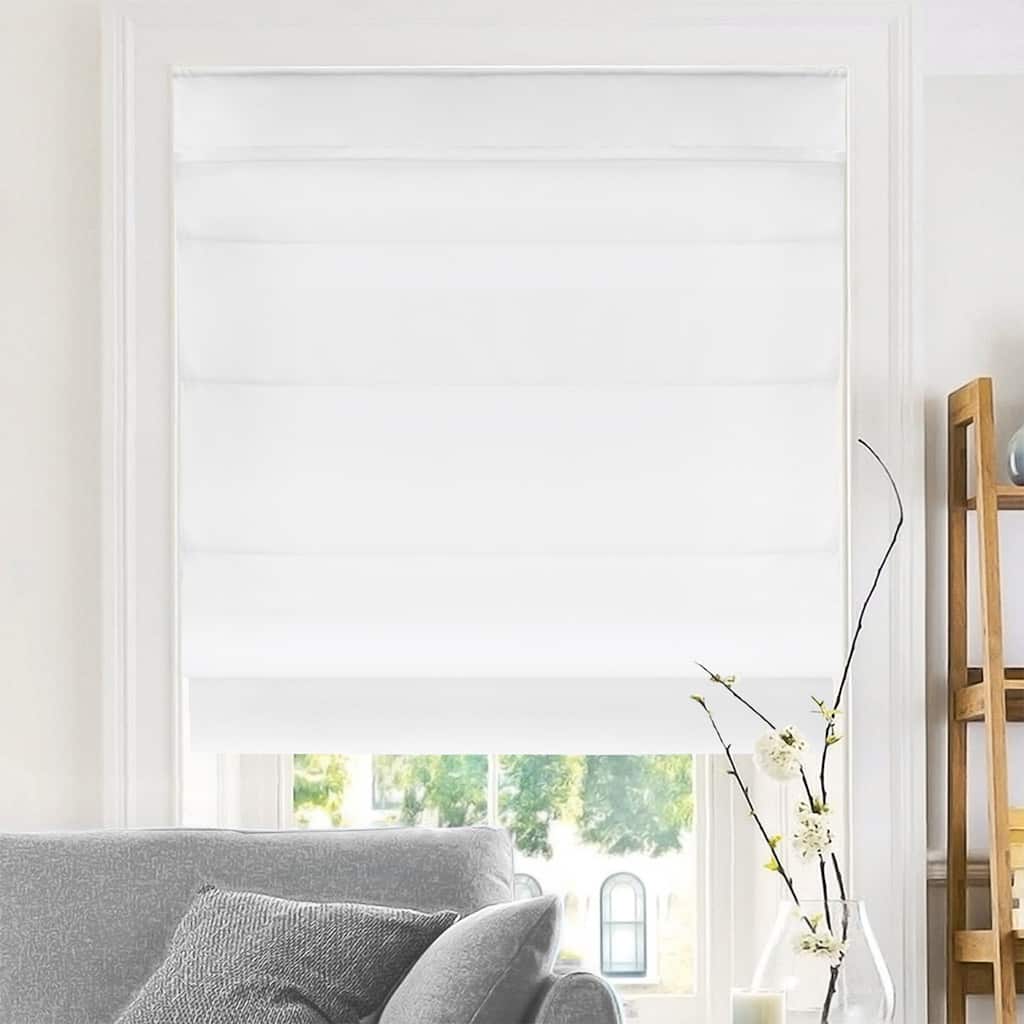 Chicology Cordless Light Filtering Roman Shade Privacy & Style