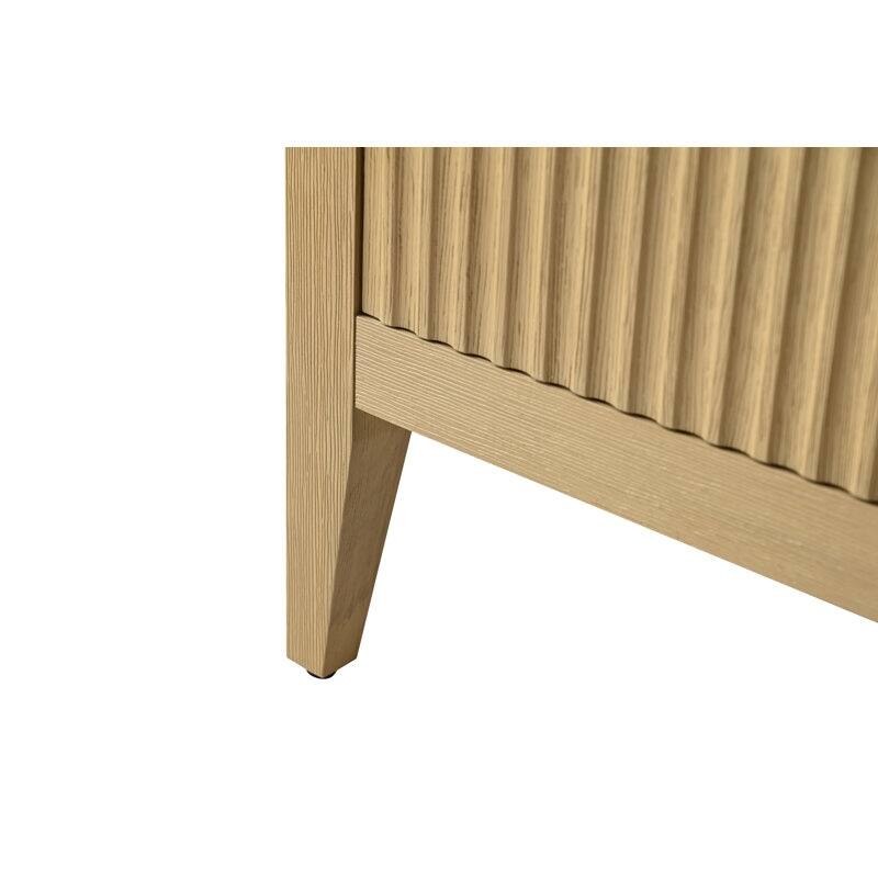 Vanity Art 20" Single Sink Bathroom Vanity Cabinet with Ceramic Top