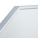 preview thumbnail 9 of 11, SAFAVIEH Kyna 36-inch Decagon Mirror - 36" W x 0.8" D x 36" H