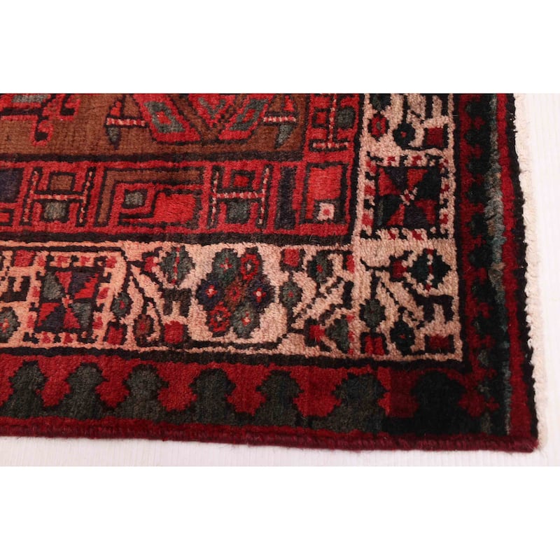 ECARPETGALLERY Hand-knotted Konya Anatolian Brown Wool Rug - 3'3 x 11'2