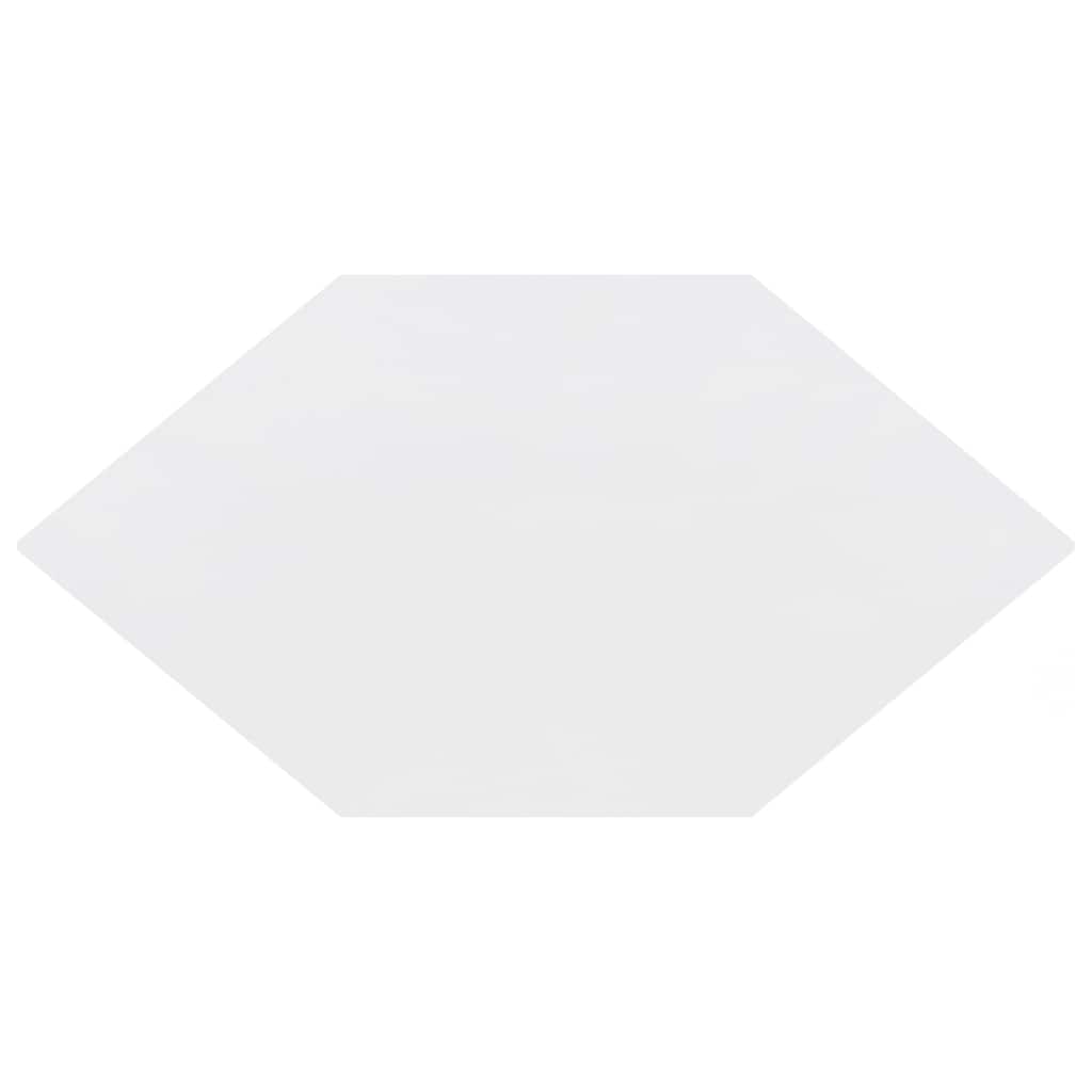 Merola Tile Textile Basic Kayak White 6-1/2" x 12-1/2" Porcelain Floor and Wall Tile