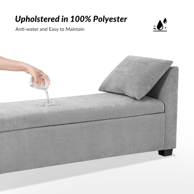 Pascual Storage Bench by HULALA HOME