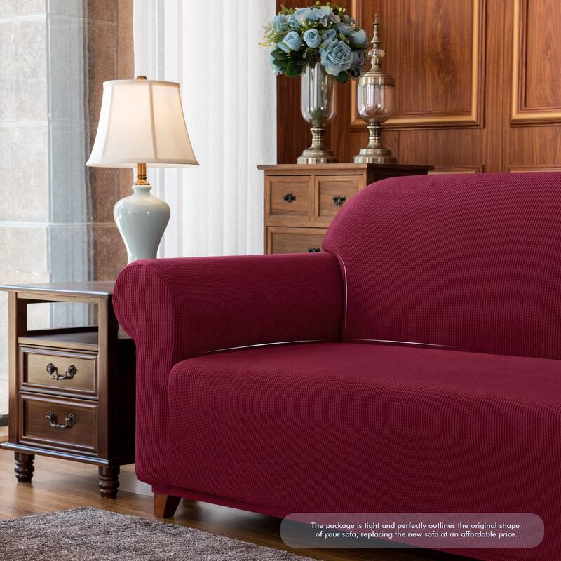 Subrtex Stretch Armchair Slipcover 1 Piece Spandex Furniture Protector