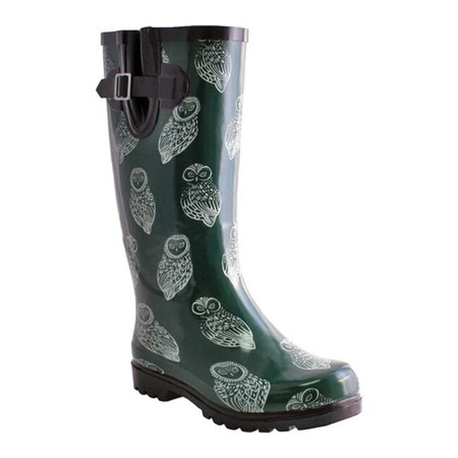 womens slip on rain boots