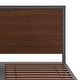 preview thumbnail 7 of 8, Homestyles 3-Piece Merge Brown Wood Queen Bed with Two Nightstands Set